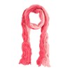 TrendsBlue Chic Ombre Watercolor Scarf, Pink