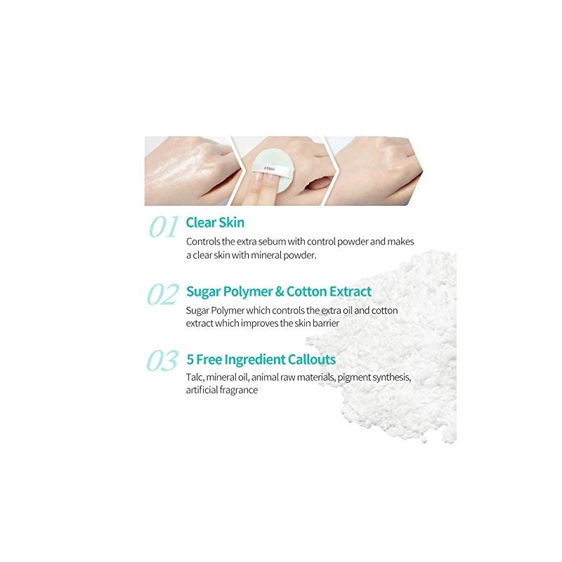 Etude House - Polvo secante Zero Sebum