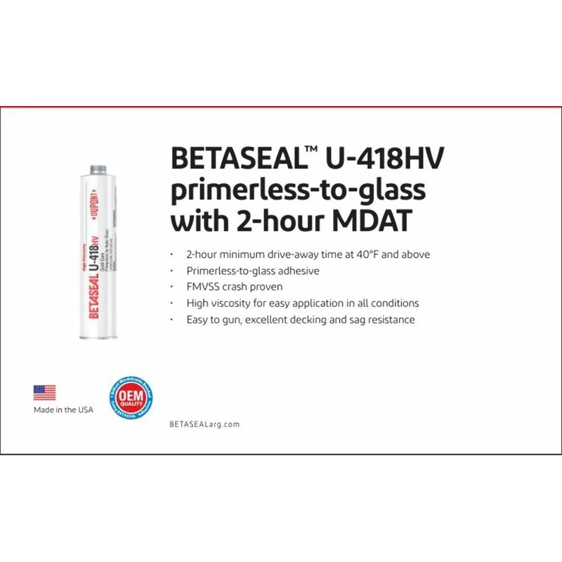 U-418HV Dow Auto Glass Primerless Urethane//Adhesive with Single Application Primer