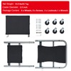 Happybuy Z-Creeper Seat, Dual-Function Rolling Foldable Auto Creeper/Stool, Supports Up