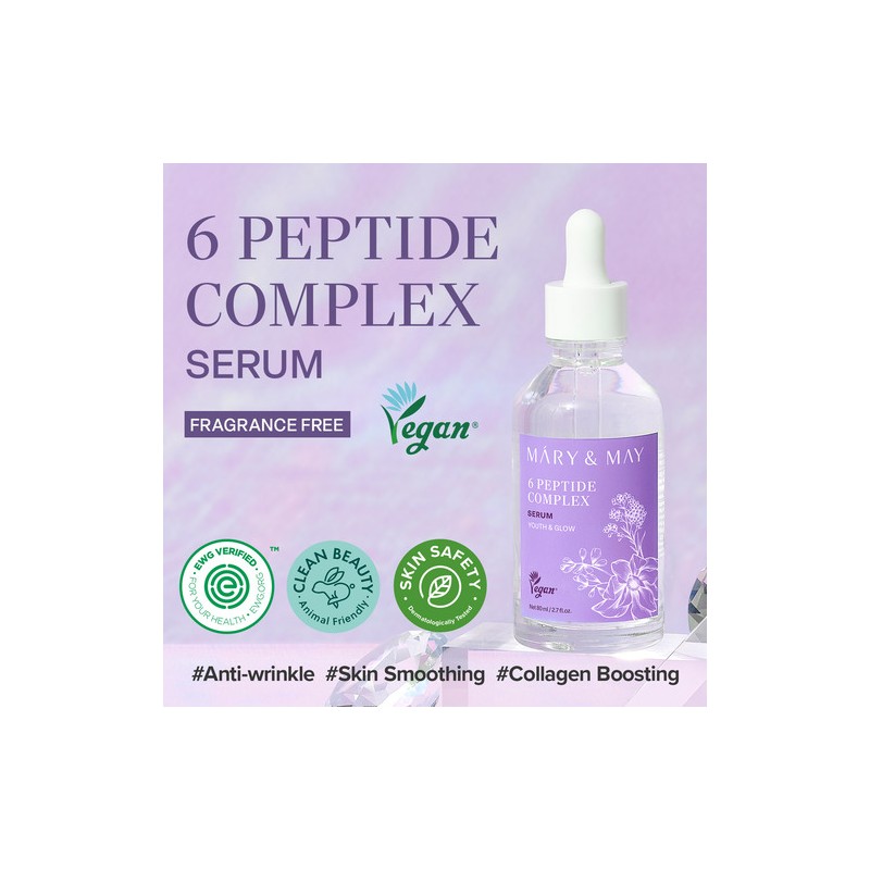Mary&May [Mary&May]*size up* 6 Peptide Complex Serum 80ml