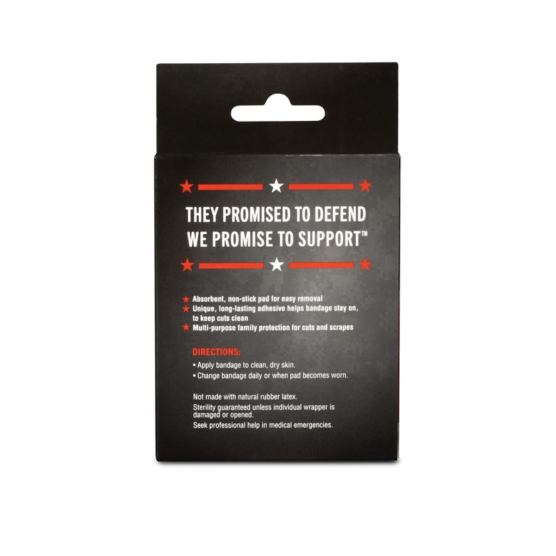 Dukal 1087755-BX Operation Hat Trick Adhesive Bandage, 3/4"x3", Pack of