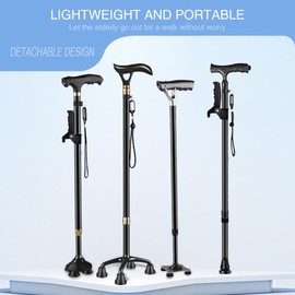 Cane Handle for Standing Aids Seniors, Stand Assist Walking Upright Crutches Accessories, Walking Cane for Men & Women, Stand Assist Cane Handle, Support Walking Sticks to Get up for Men Women Elderly