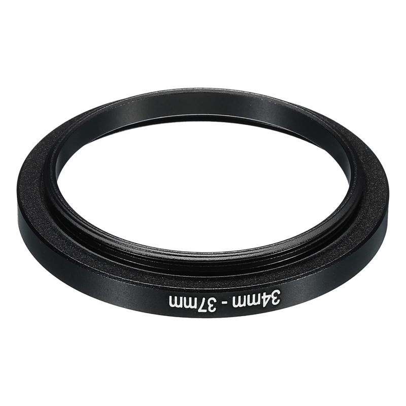 PATIKIL 34mm-37mm Metal Step Up Ring Camera Lens Filter Adapter