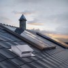 LTSEAME 6 Inch Stainless Steel Roof Vent Cap,Bathroom Exhaust Roof