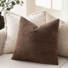 ANRODUO Pack of 2 Decorative Textured Throw Pillow Covers Soft