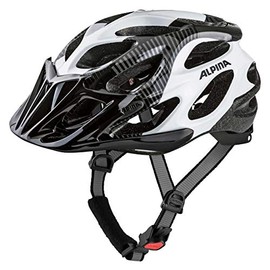 Alpina Sports Unisex - Adult Thunder 2.0 Cycling Helmet, Black-White, 57-62