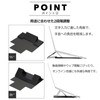 calm wish Laptop PC Stand Stand Blue Thin Lightweight Angle