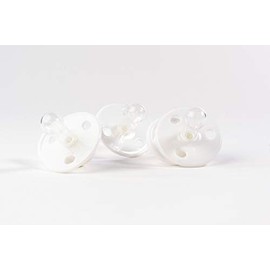 12 Pack Baby Soothers Dummies BS EN 1400 White