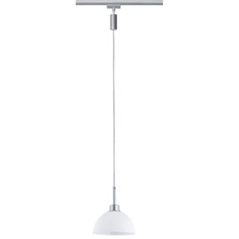 Paulmann URail Pendel Sarrasani max. 1x10W GU10 Chrom matt/Opal 230V Metall Glas