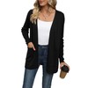 LILBETTER Womens Casual Lightweight Long Sleeve Open Front Cardigan Sweaters