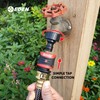 Eden 95210 Premium Garden Hose Fitting Quick Connect with Water