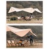 Camping Racks Aluminum Alloy Folding Triangular Shelf Collapsible Hanging Organizer