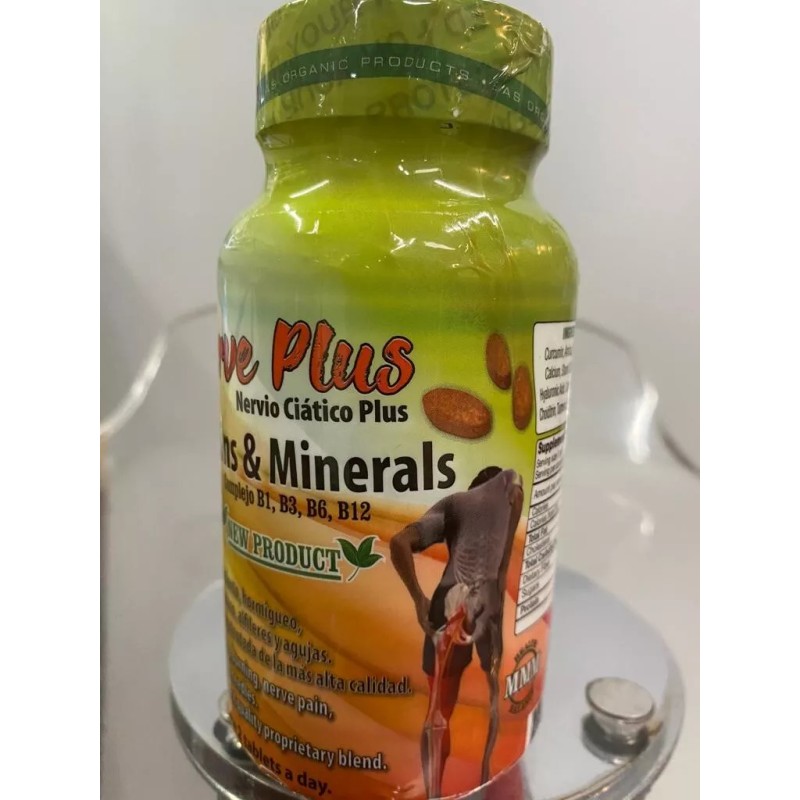 ELIAS PRODUCTS Sciatic Nerve plus aciatico Nervio Ciatico con curcuma
