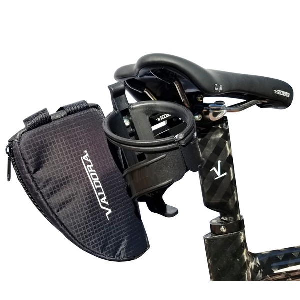 Behind Bike Seat Water Bottle Holder and Aero Bag, Includes