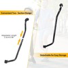ZUKKA Children's Bicycle Training Push Bar Trainer Handle Balance Push