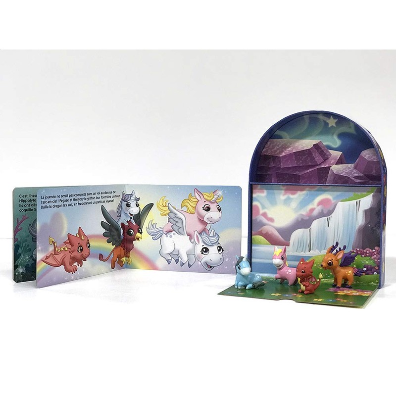 Phidal Français The Unicorn Friends Mini Figures