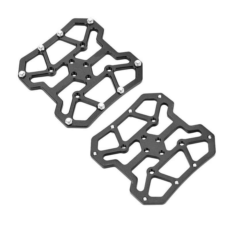VOANZO 1 Pair Aluminum Alloy Bicycle Clipless Pedal Adapter for