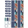 Life Planner Sticker Kit, Patchwork Plaid, over 150 stickers on