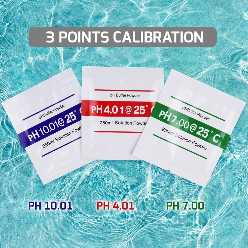 Gain Express 2 in 1 Digital PH and Temperature Monitor,