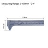 sourcing map Vernier Caliper 10 cm 4 Inch Metric Mini