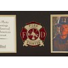 Allied Frame US Firefighter Medallion Double Picture Frame - Two