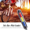 2Pcs Bike Tail Light, USB Rechargeable Rear Bike Light Safety