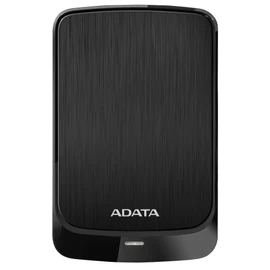 【Adata】 External Hard Drive 2TB HV320S Black USB 3.2 Gen1 Slim AHV320-2TU31-CBK-I