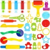 Play Dough Tools Set for Kids 30 PCS Playdough Toys