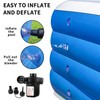 Inflatable Swimming Pool,70x55x29 inch Inflatable Family Swimming Pool, Summer Water