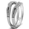 Double Infinity Wedding Ring Guard Enhancer