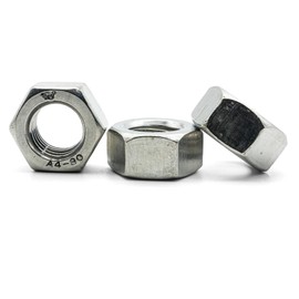 Hippo Hardware M12 (12mm) Hexagon Hex Full Nuts A4 Marine Grade 316 Stainless Steel (Pack of 50)