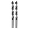 sourcing map 2pcs Brad Point Drill Bits 8mm(20/64") Dia Straight