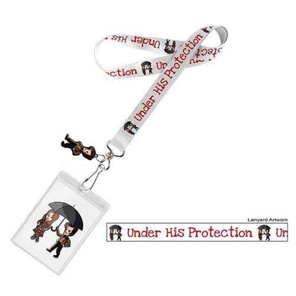 Doctor Who Under His Protection with 3D Matt Smith Lanyard