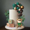 28 bolas de oso 3D con hojas de eucalipto para