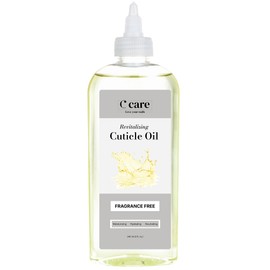 C CARE Fragrance-Free Cuticle Oil For Nails - Repairs Cuticles Overnight - Moisturizes and Strengthens Nails and Cuticles - 8 oz