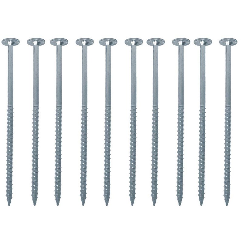 FastCap PowerHead Wood Screws with Flat Head - Self-Tapping Point