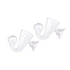 FOMIYES 4-Pack Glass Co2 Checker Aquarium Co2 Monitor for Fish
