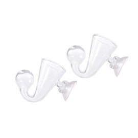 FOMIYES 4-Pack Glass Co2 Checker Aquarium Co2 Monitor for Fish Tank Aquarium Co2 Levels Drop Test