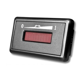 Horizontal, Digital Charge Meter: 48 Volts, For Golf Carts