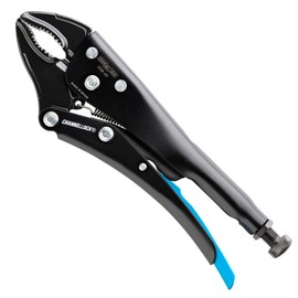 Channellock Locking Pliers 102-10 - Curved Jaw, Wire Cutter, Epoxy Resin Coating, Forged Steel - 10 In