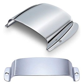 Guitar Bridge Cover, Alloy Pickup Bridge Cover Set Replacement Parts for JB Bass Guitar(Silver)