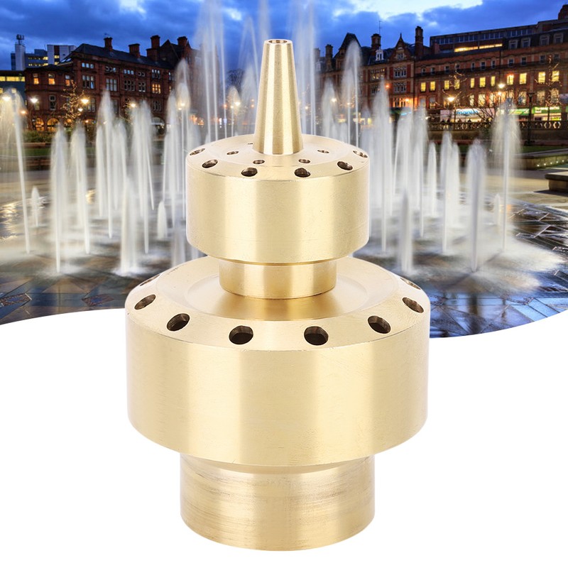 Swimming Pool Spa Copper Spray Nozzle Garden Water Fountain Sprinkler