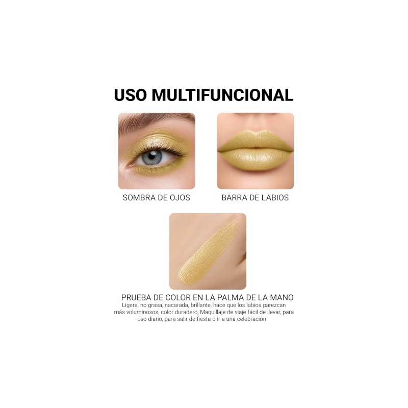 Erinde 2PCS Delineadores de Labios con Brillo, Fáciles de Aplicar,