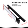 Piriuuo 8 Pack Adhesive Cabinet Handles Pulls, Self Stick Door