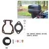 13pcs Carburetor Rebuild Repair Kit 398453 391937 Replacement for Johnson