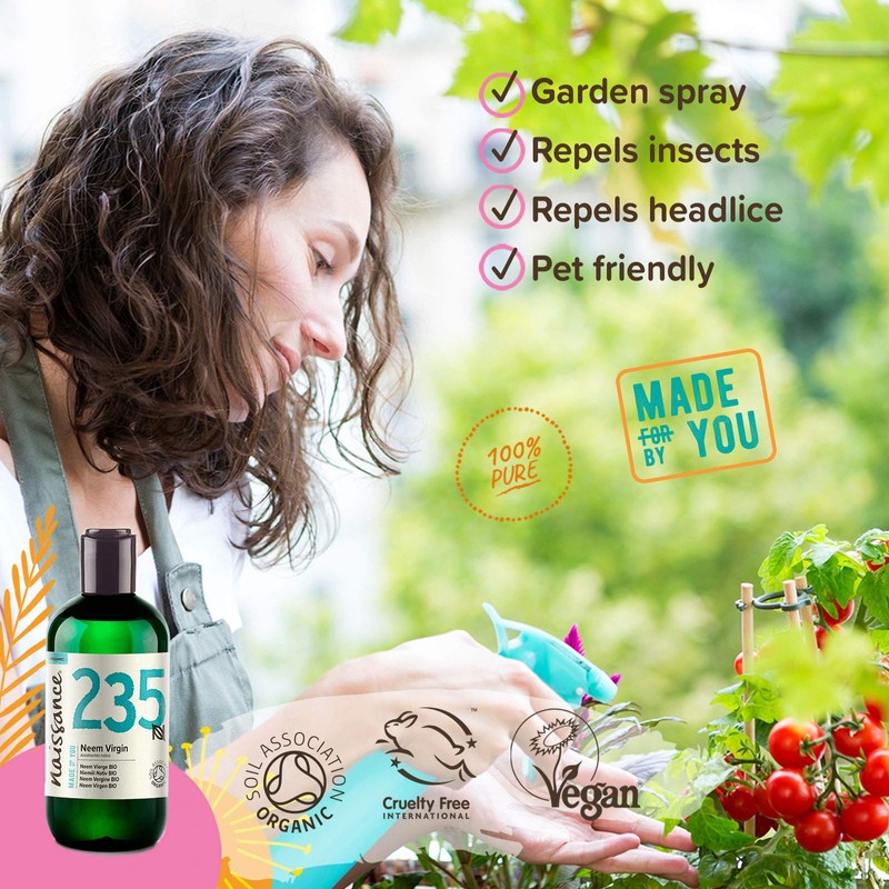 Naissance Organic Cold-Pressed Virgin Neem (no. 235) 250ml - Pure,