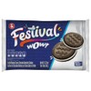 Festival wOw Cookies | Vanilla Cream CHocolate Sandwich Cookies |