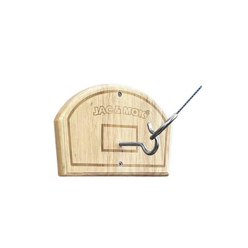 Deluxe Hook and Ring Toss Game, Outdoor Indoor Target Toss