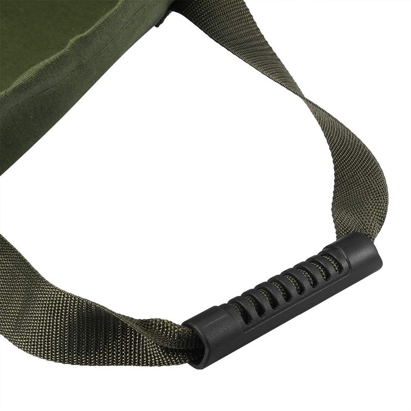 Portable Waterproof Reusable Canvas Garden Leaf Waste Bag, Garden Lawn